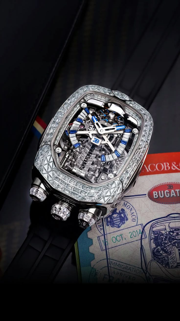 Bugatti Chiron Tourbillon TITANIUM | Jacob & Co.