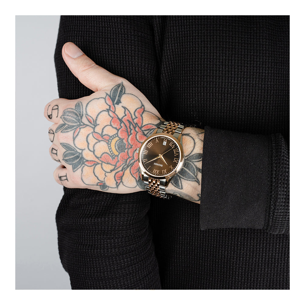 Balmain Men CLASSIC R Brown Analog Watch SKU-ID B41083152