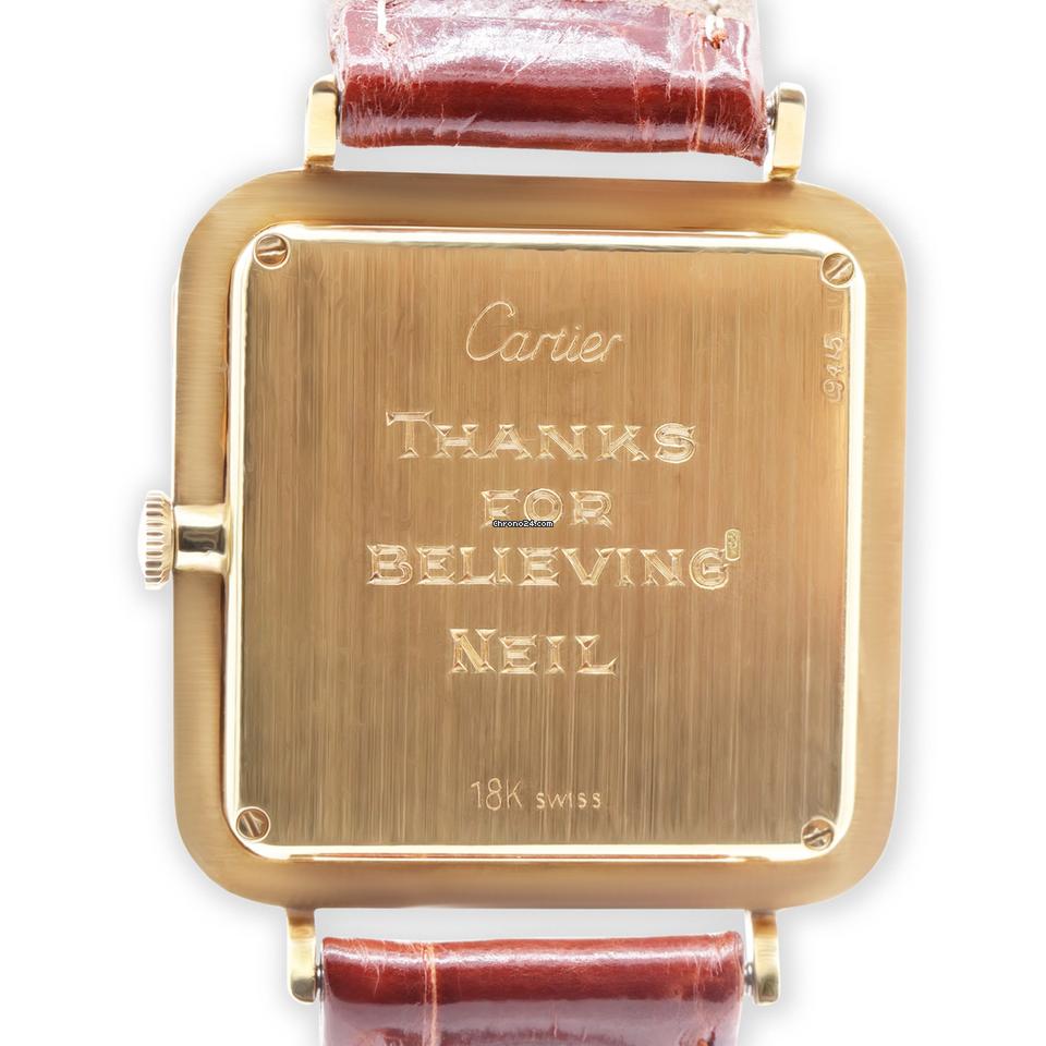 ⌚ Cartier Tank Divan Tiger's Eye Diamond