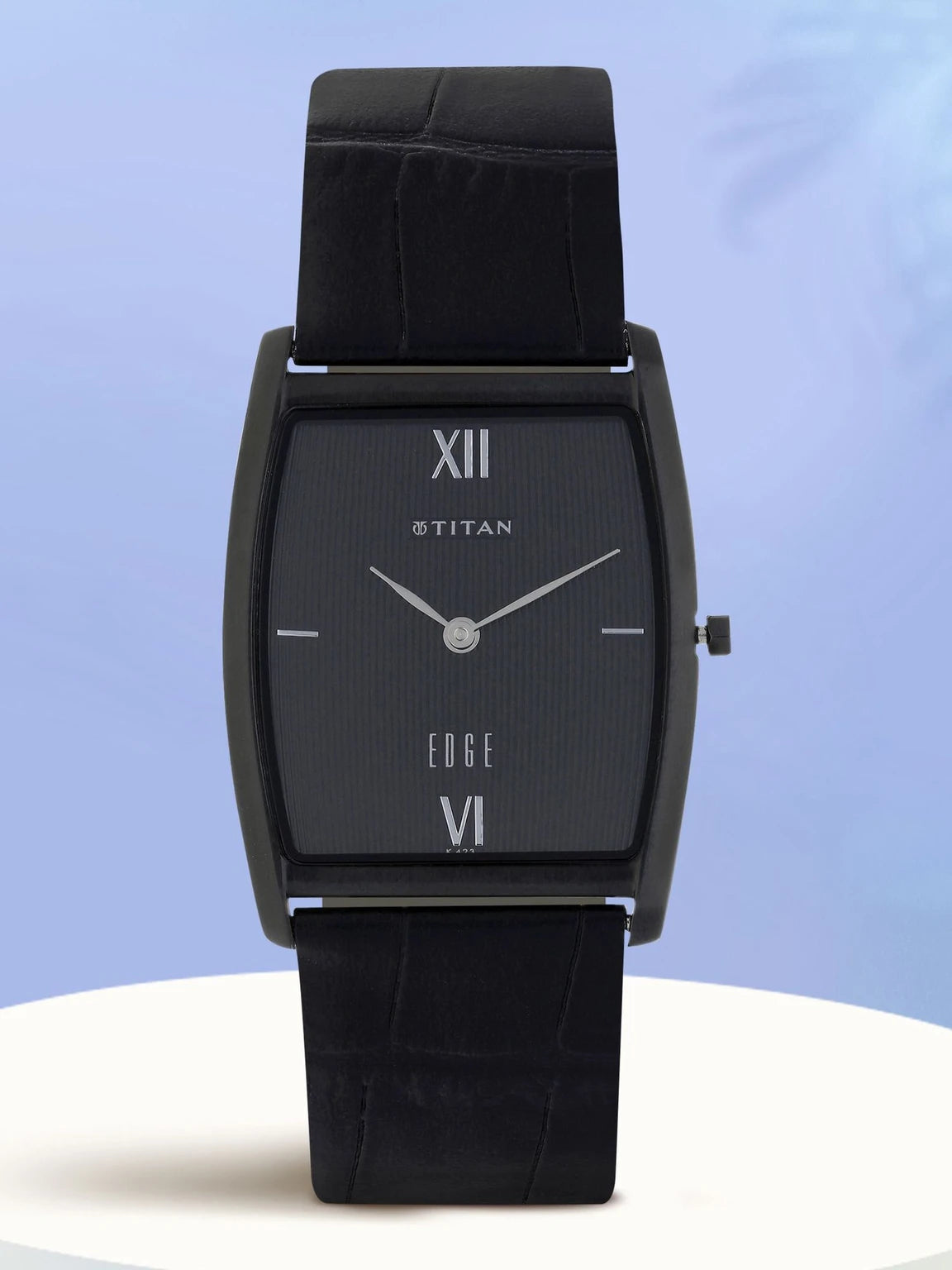⌚ Titan Edge Black Minimalist