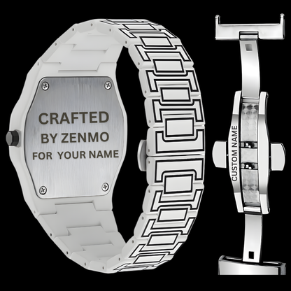 EQUES SKETCH WHITE WATCH