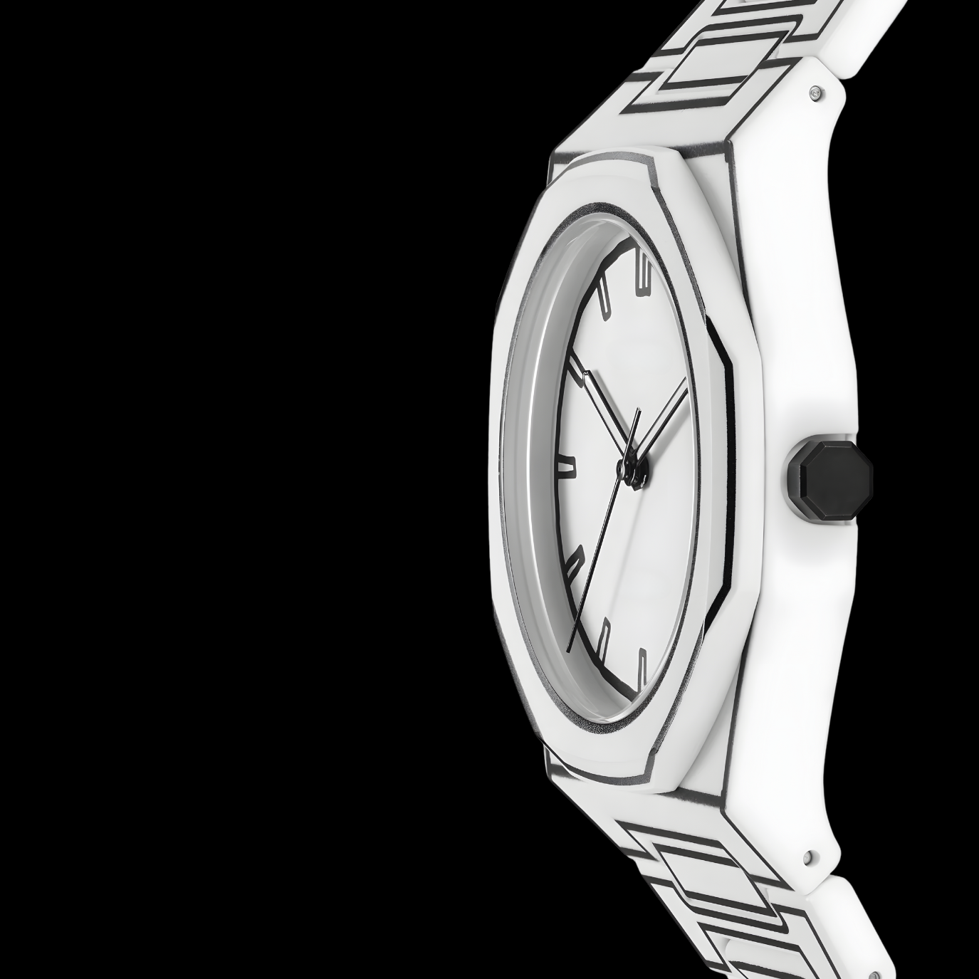 EQUES SKETCH WHITE WATCH