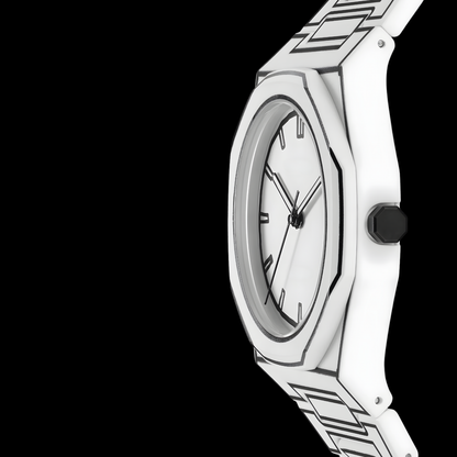 EQUES SKETCH WHITE WATCH