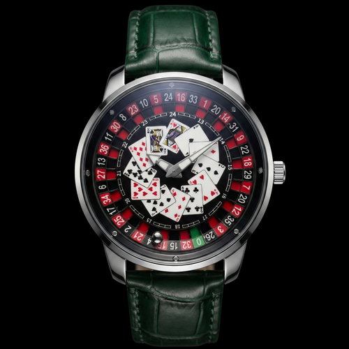 Casino V2 Poker Chrome Green S