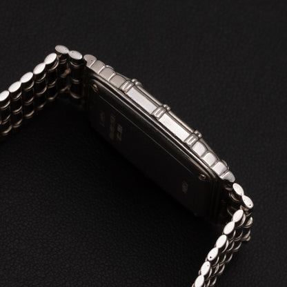 Audemars Piguet Bamboo 27mm Factory Diamond Lapis Dial 18K White Gold Watch