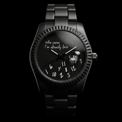 WHO CARES BLACK