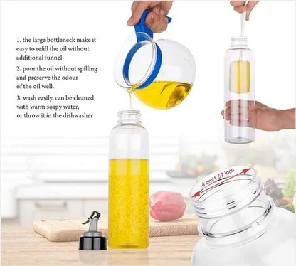 Ultimate Kitchen Oil Dispenser Bottle (Pack of 2)