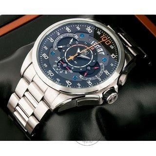Tag Heuer Mercedes Benz SLS 100 Diagno Black Dial Silver Metal Chronograph Watch