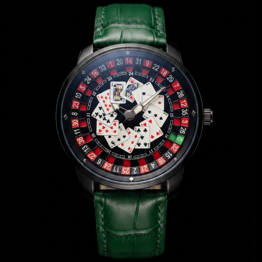 Casino V2 Poker Black Green S