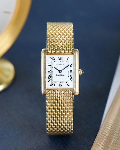 Cartier Tank Must Vermeil Quartz