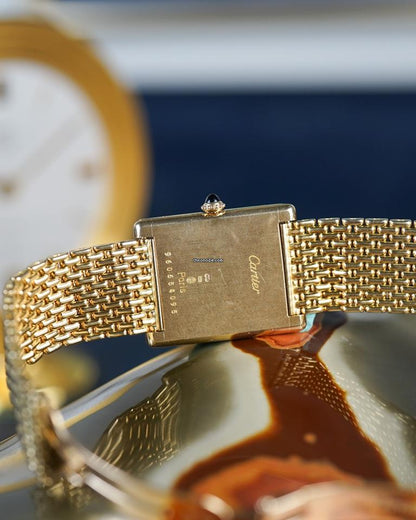 Cartier Tank Must Vermeil Quartz
