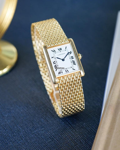 Cartier Tank Must Vermeil Quartz