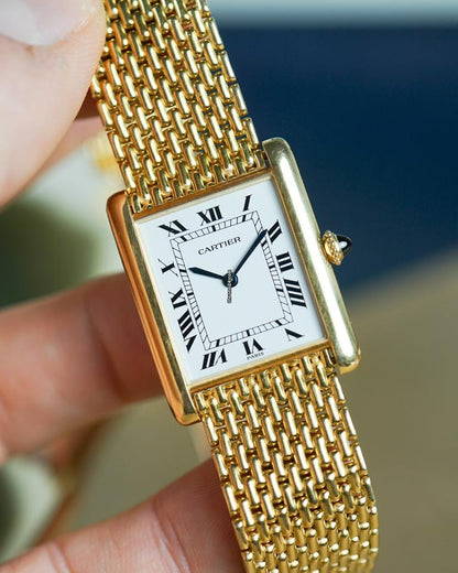 Cartier Tank Must Vermeil Quartz