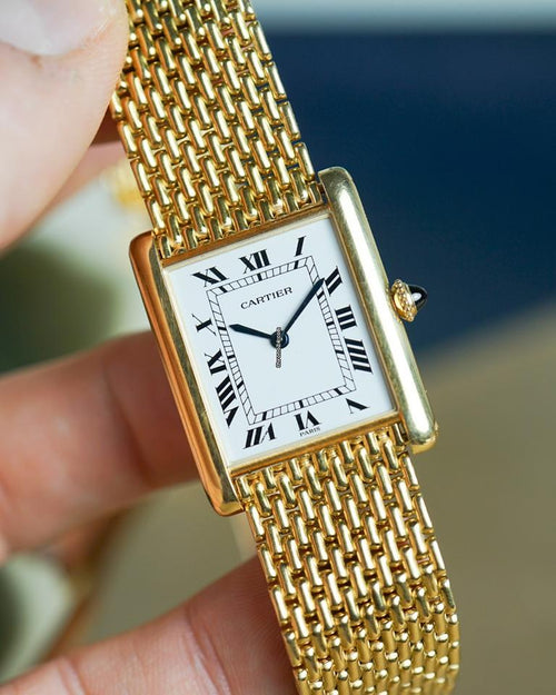 Cartier Tank Must Vermeil Quartz