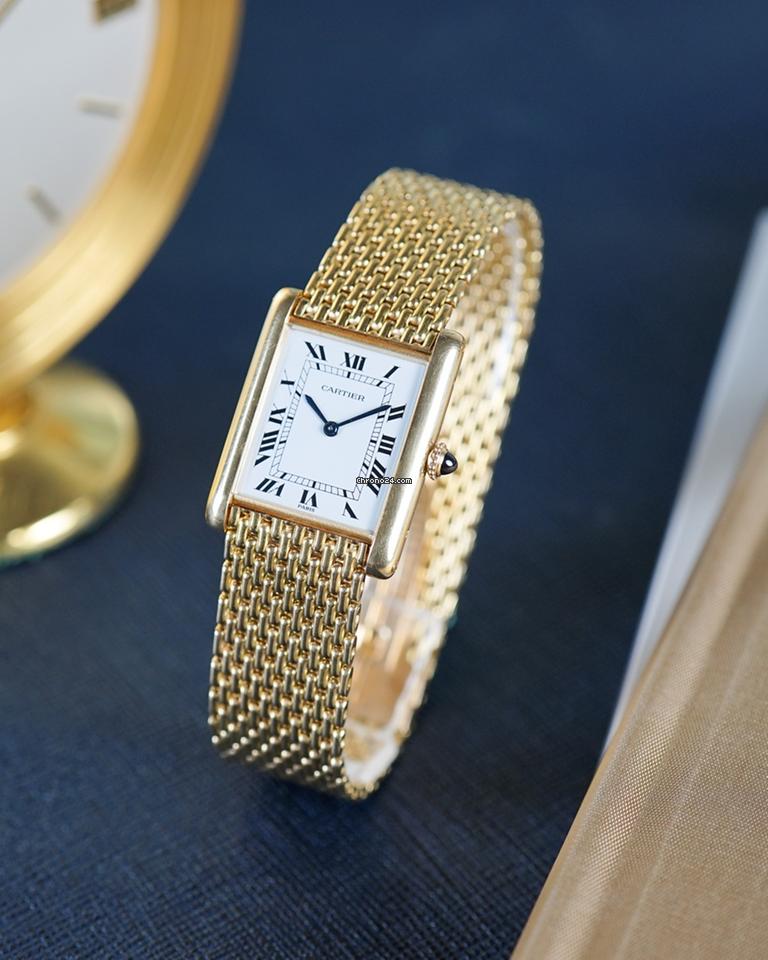 Cartier Tank Must Vermeil Quartz