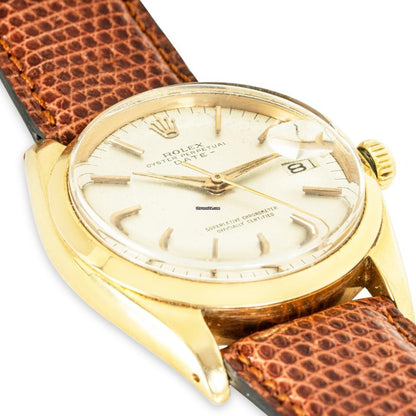 ⌚ Rolex Oyster Perpetual Date Ref. 1500 (Yellow Gold, 34mm)