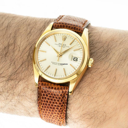 ⌚ Rolex Oyster Perpetual Date Ref. 1500 (Yellow Gold, 34mm)