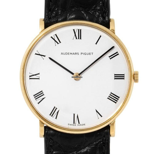 Audemars Piguet Ultra-Thin Roman Dial Dress Watch