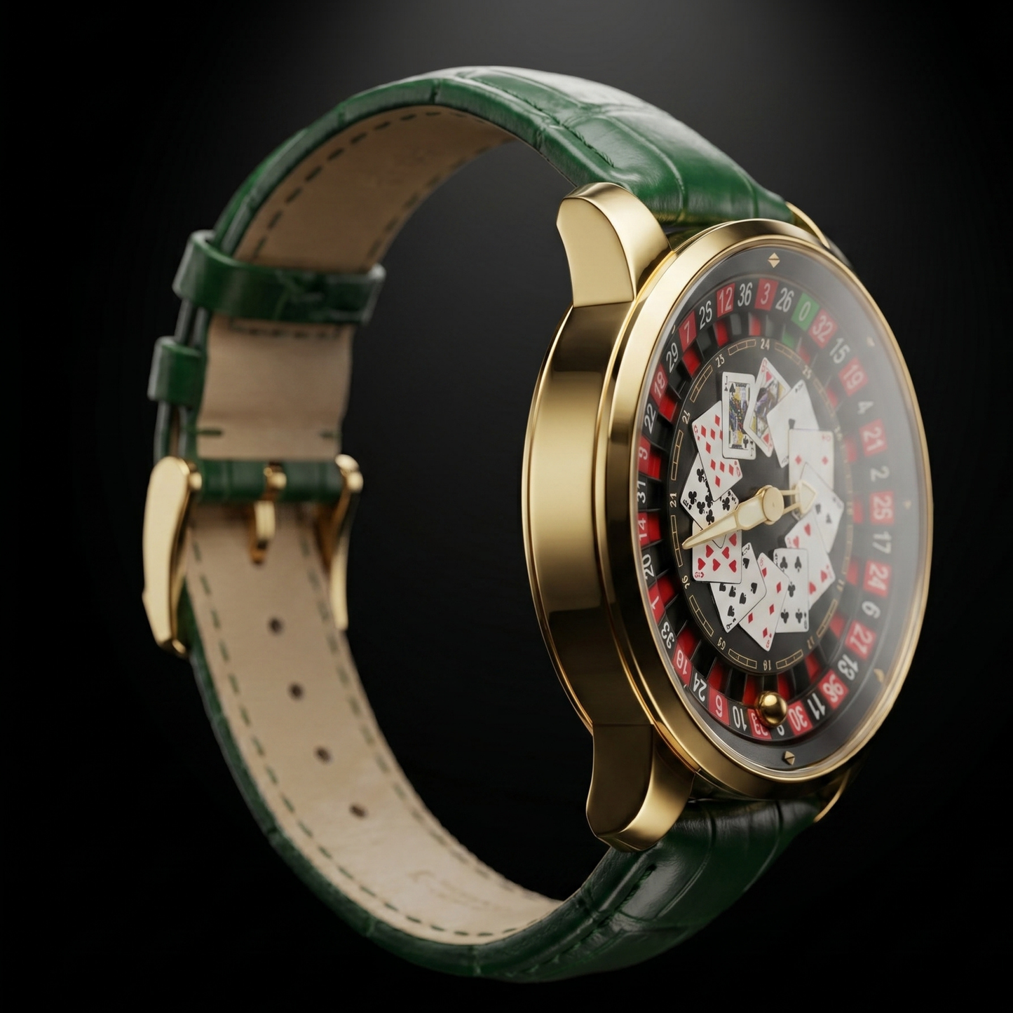 Casino V2 Poker Gold Green S