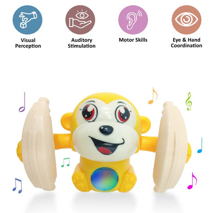 Dancing & Spinning Rolling Monkey