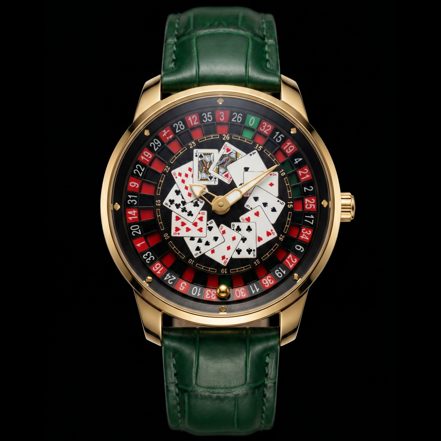 Casino V2 Poker Gold Green S
