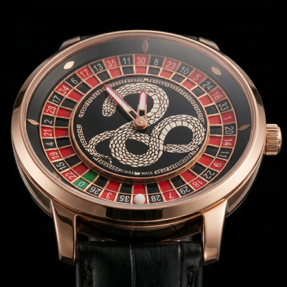Casino Snake Gold Black S