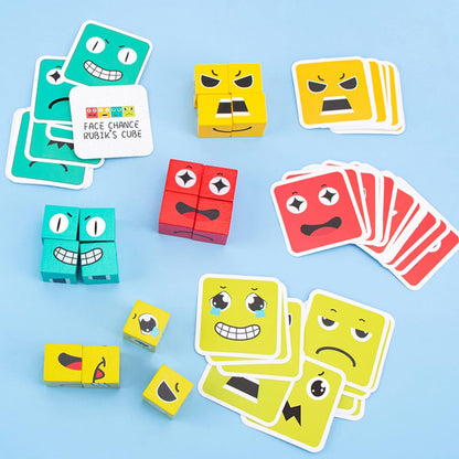 Emoji Expressions Matching Cube Game