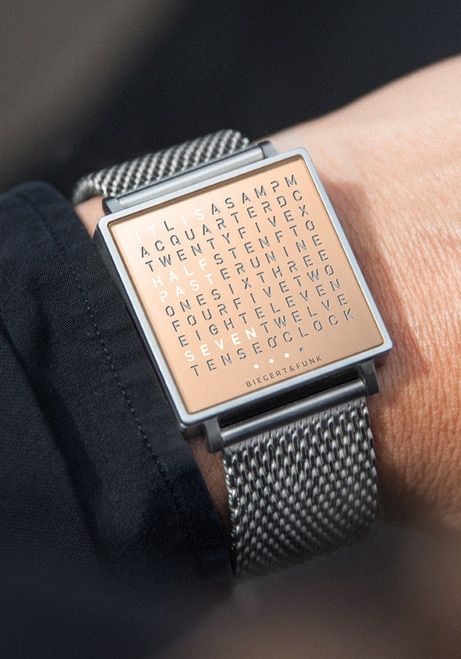 Numberical Fine Steel Milanaise Strap English Watch