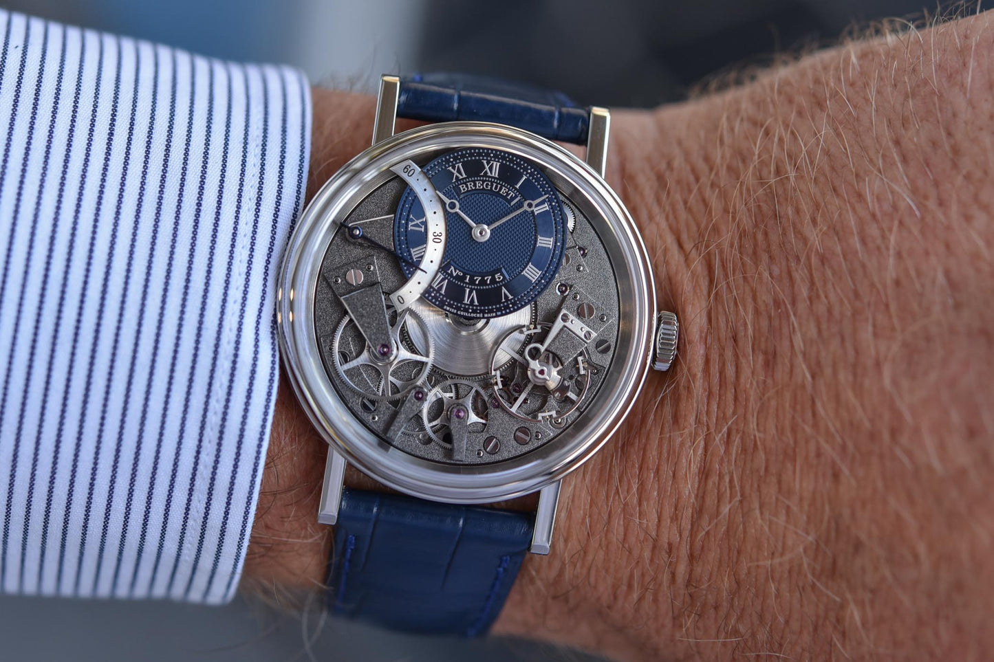Breguet Tradition Automatique Seconde Rétrograde 7097 Blue 'Boutique Edition'