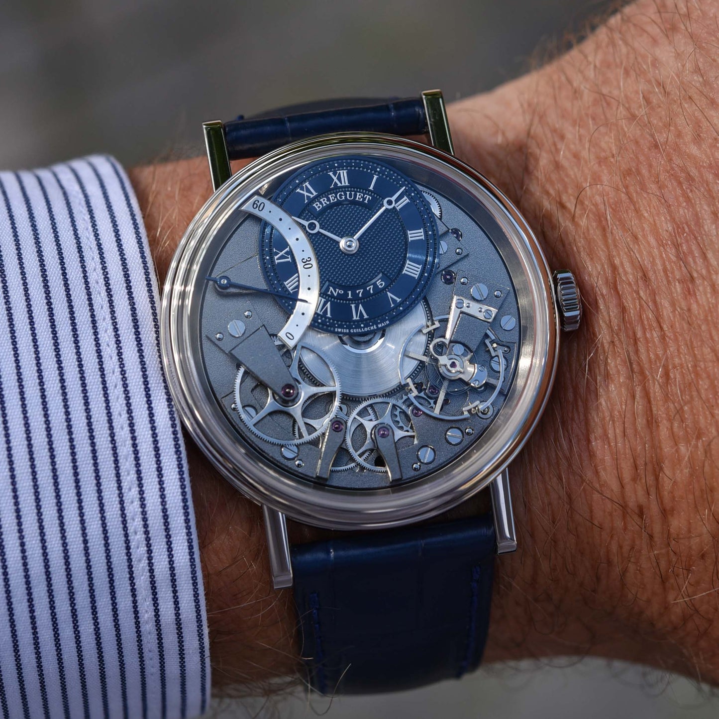 Breguet Tradition Automatique Seconde Rétrograde 7097 Blue 'Boutique Edition'