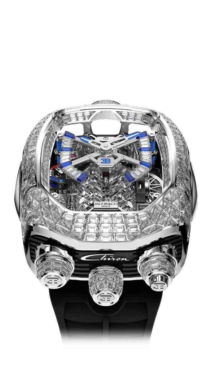 Bugatti Chiron Tourbillon TITANIUM | Jacob & Co.