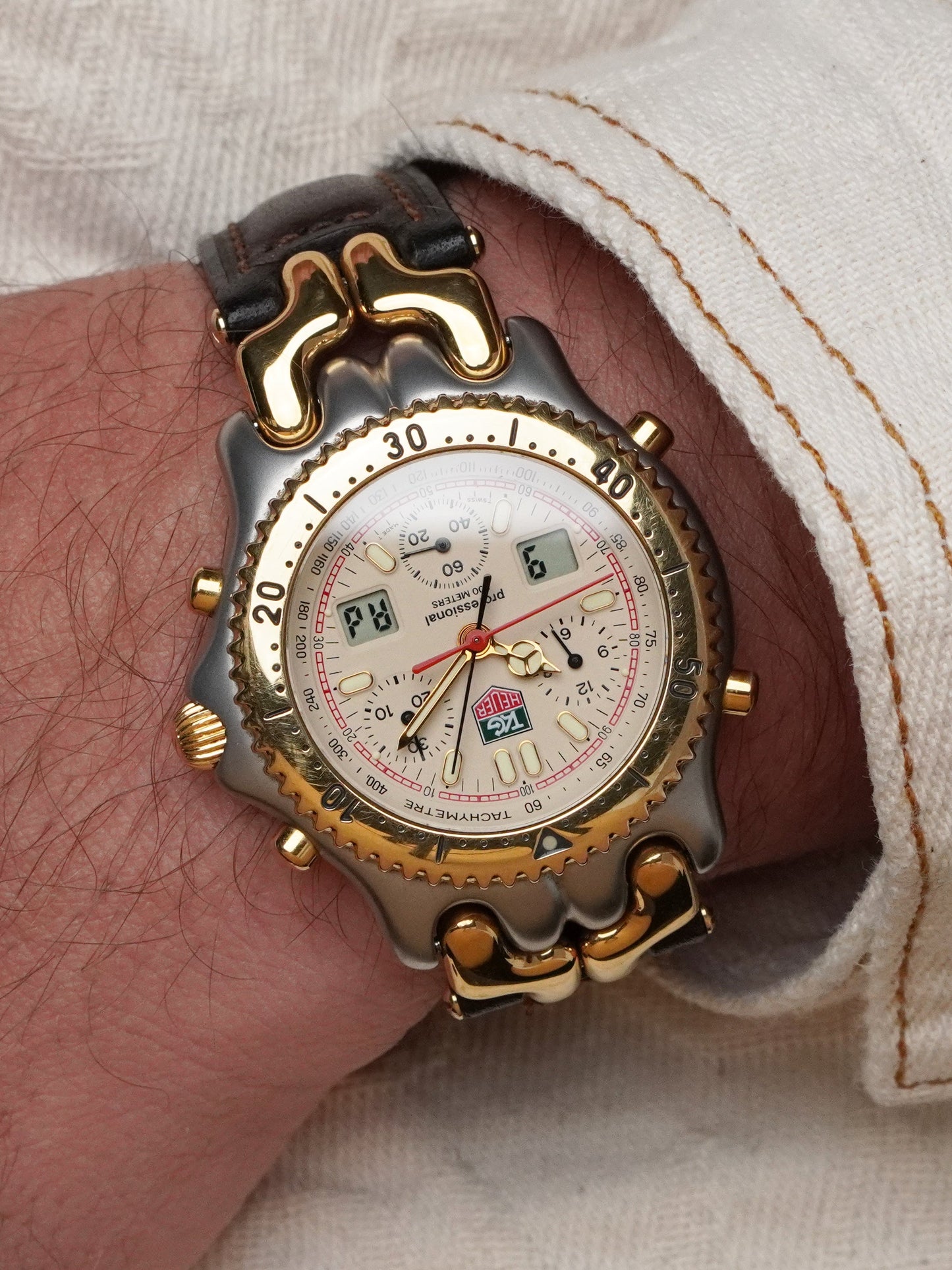TAG Heuer S/el Chronograph — Vintage 1990s Icon