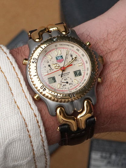 TAG Heuer S/el Chronograph — Vintage 1990s Icon