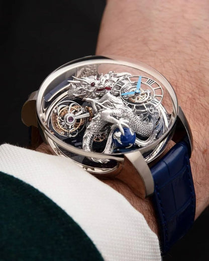Astronomia Dragon |  White Dragon Jacob & Co.