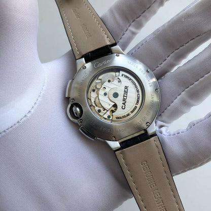 Cartier Ballon Bleu de Cartier Tourbillon Steel Black