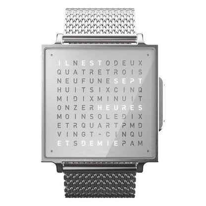 Numberical Fine Steel Milanaise Strap English Watch