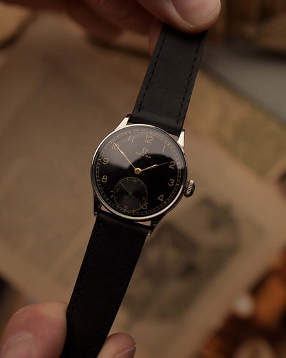 Omega Gilt Sub Second Syringe 1937
