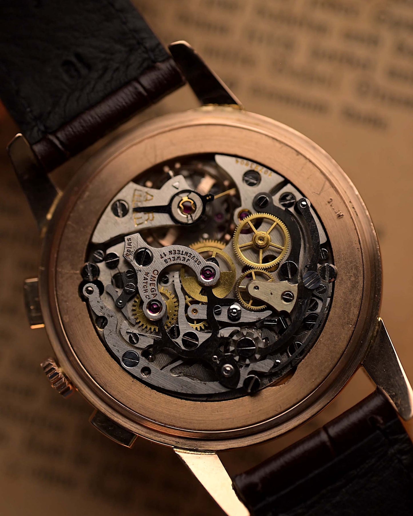 Omega Jumbo Chronograph Pre Cal. 321 Rose 1944
