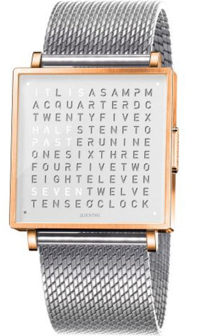 Numberical Fine Steel Milanaise Strap English Watch