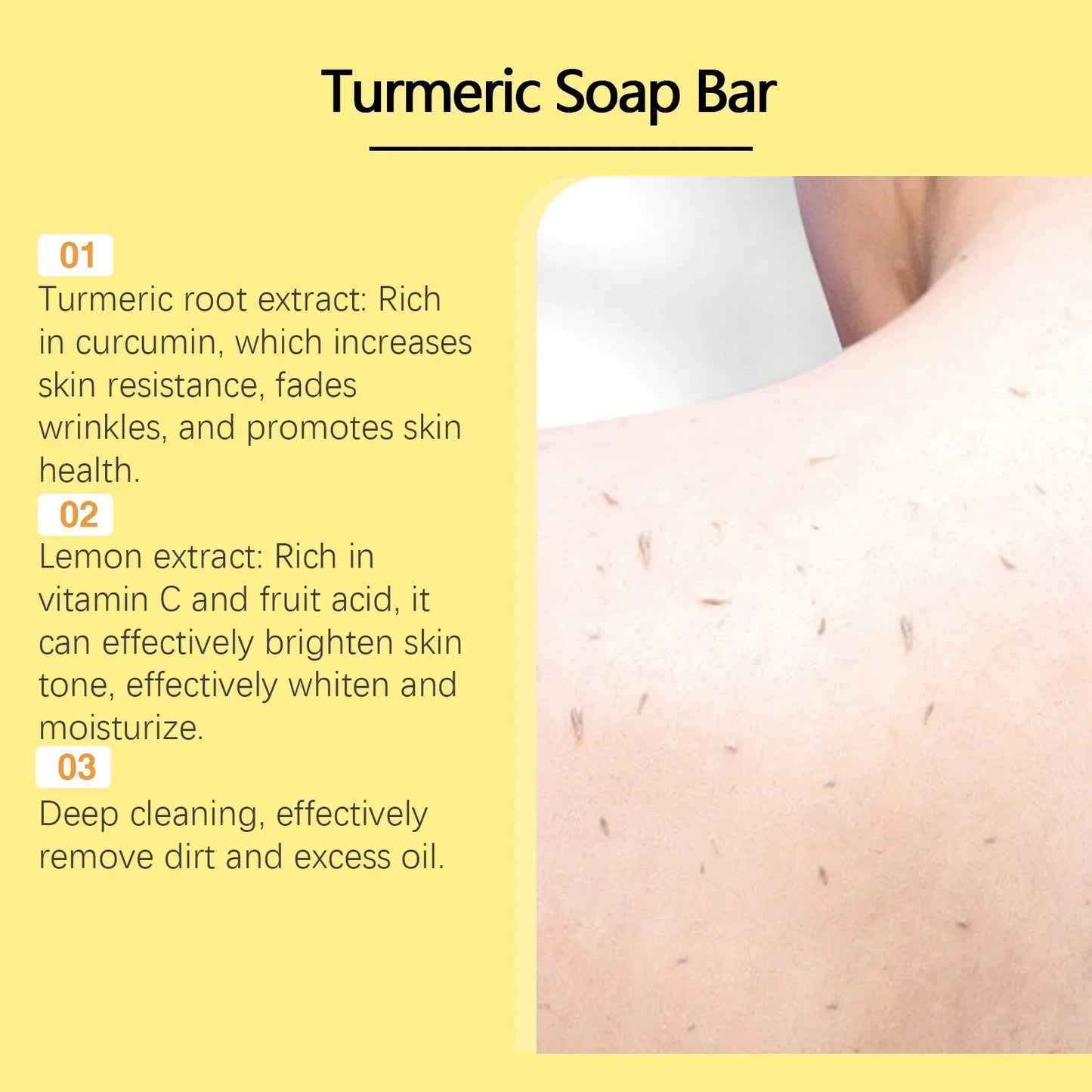 TurmericPure - Organic Turmeric Soap Bar