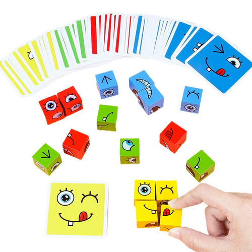 Emoji Expressions Matching Cube Game