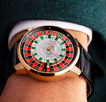 Casino Tourbillon ROSE GOLD BAGUETTE | Jacob & Co.