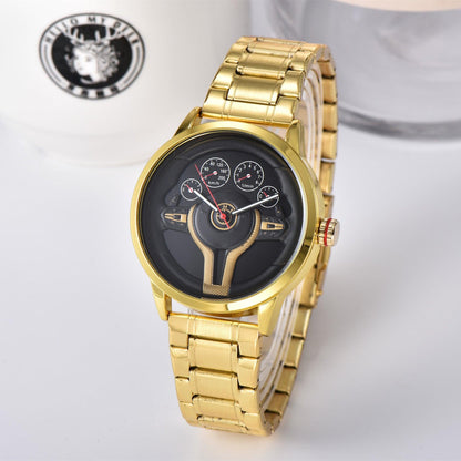 Steering Wheel Fashion Watch For Men - Skmeico