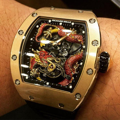 RM 057 Tourbillon “Jackie Chan” Dragon Edition • Mechanical Sculpture