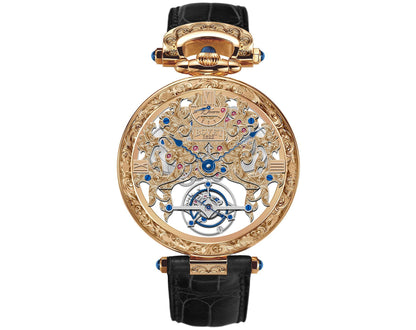 Bovet Fleurier Amadeo Blue Dial 45 mm Manual Winding Watch For Men - 2