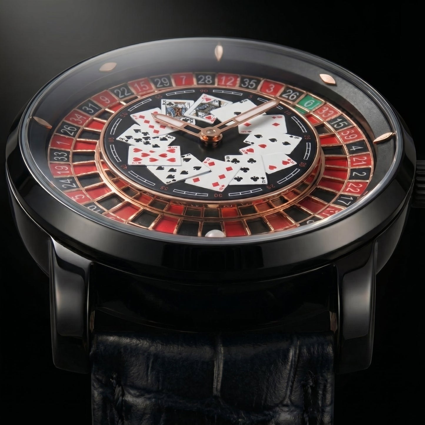 Casino Poker Black Black S