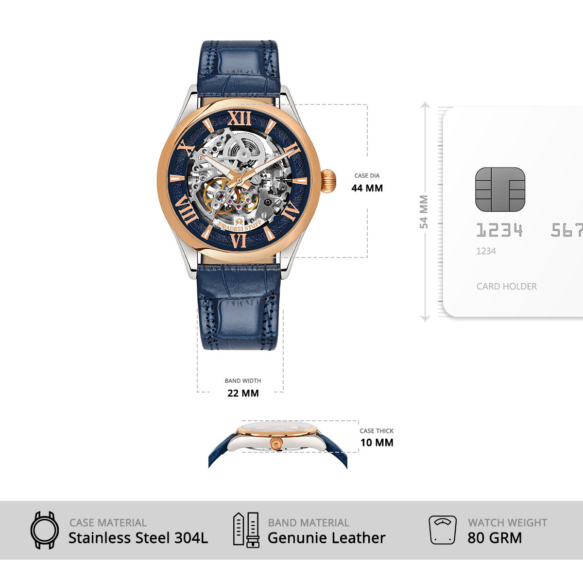 ⌚ Swadesi Stuff Glitterati Automatic