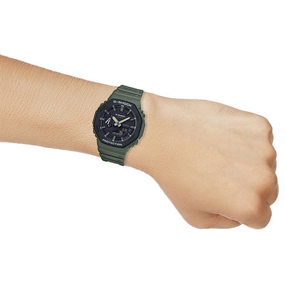 G-Shock Men G-Shock Round Green Watches
