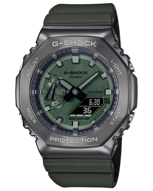 G-Shock Men G-Shock Round Green Watches