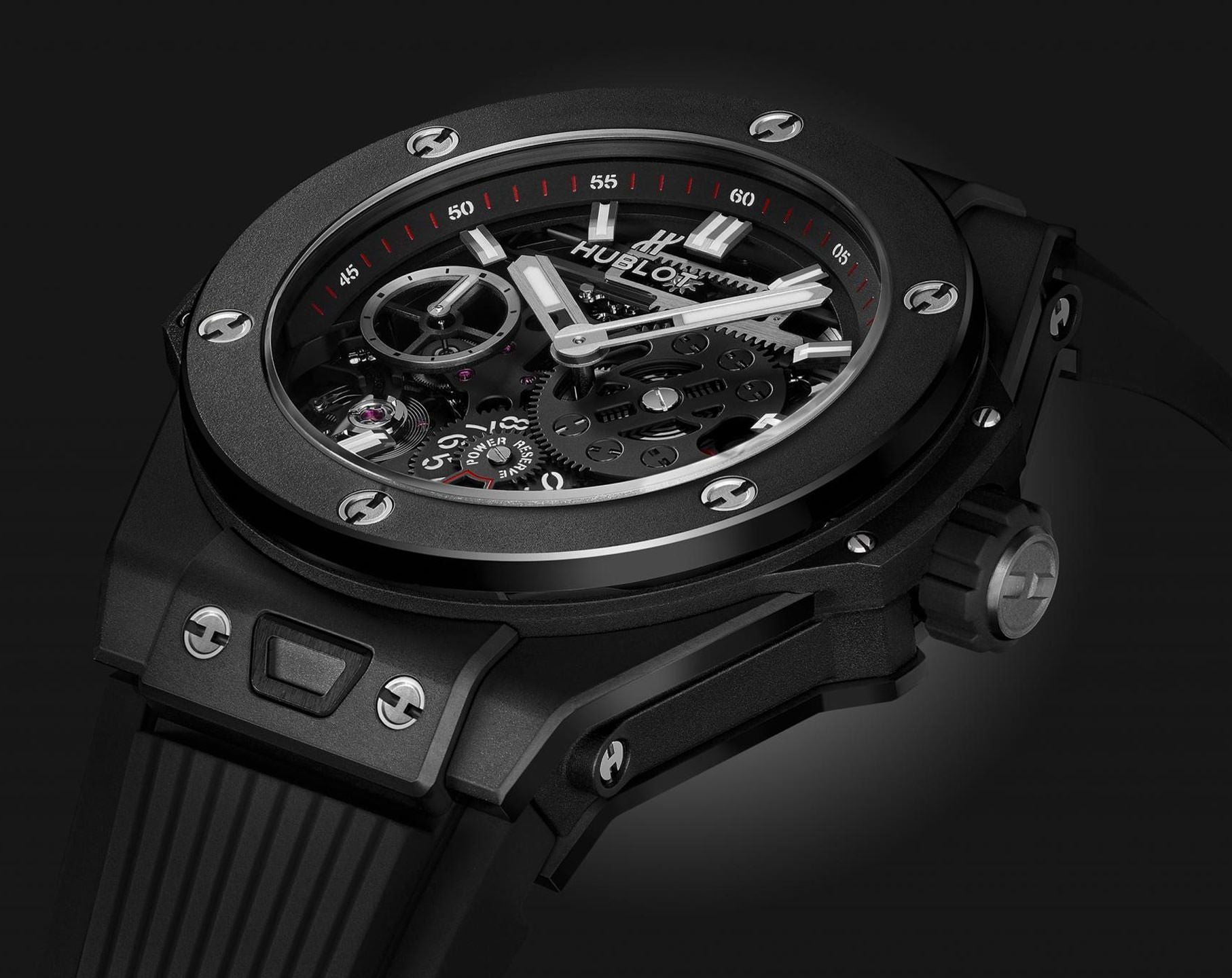 Hublot Big Bang Meca-10 Skeleton Dial 45 mm Manual Winding Watch For Men - 2